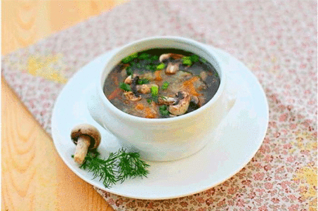 Суп из замороженных грибов в мультиварке — быстро, вкусно и сытно