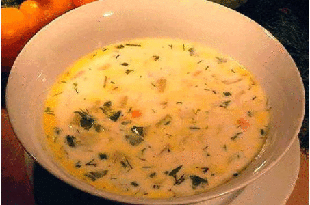 Вариант приготовления изысканного сырного супа в мультиварке