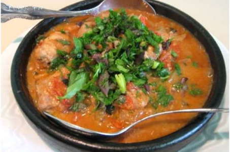 Рецепт приготовления вкусного супа харчо в мультиварке Поларис