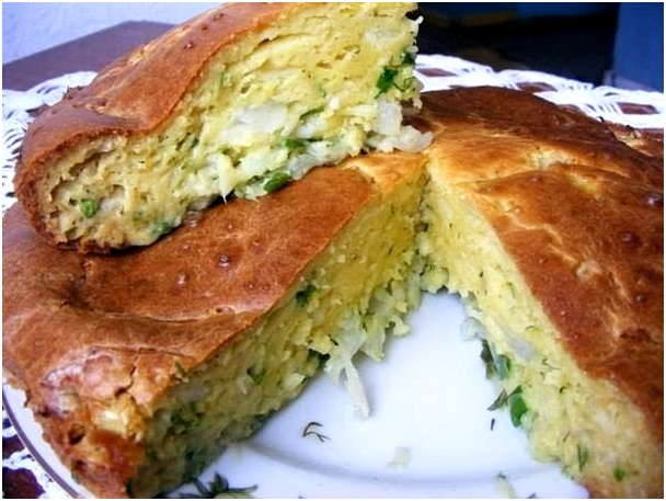 Заливной пирог с капустой в мультиварке Редмонд - вкусный рецепт с пошаговыми фото